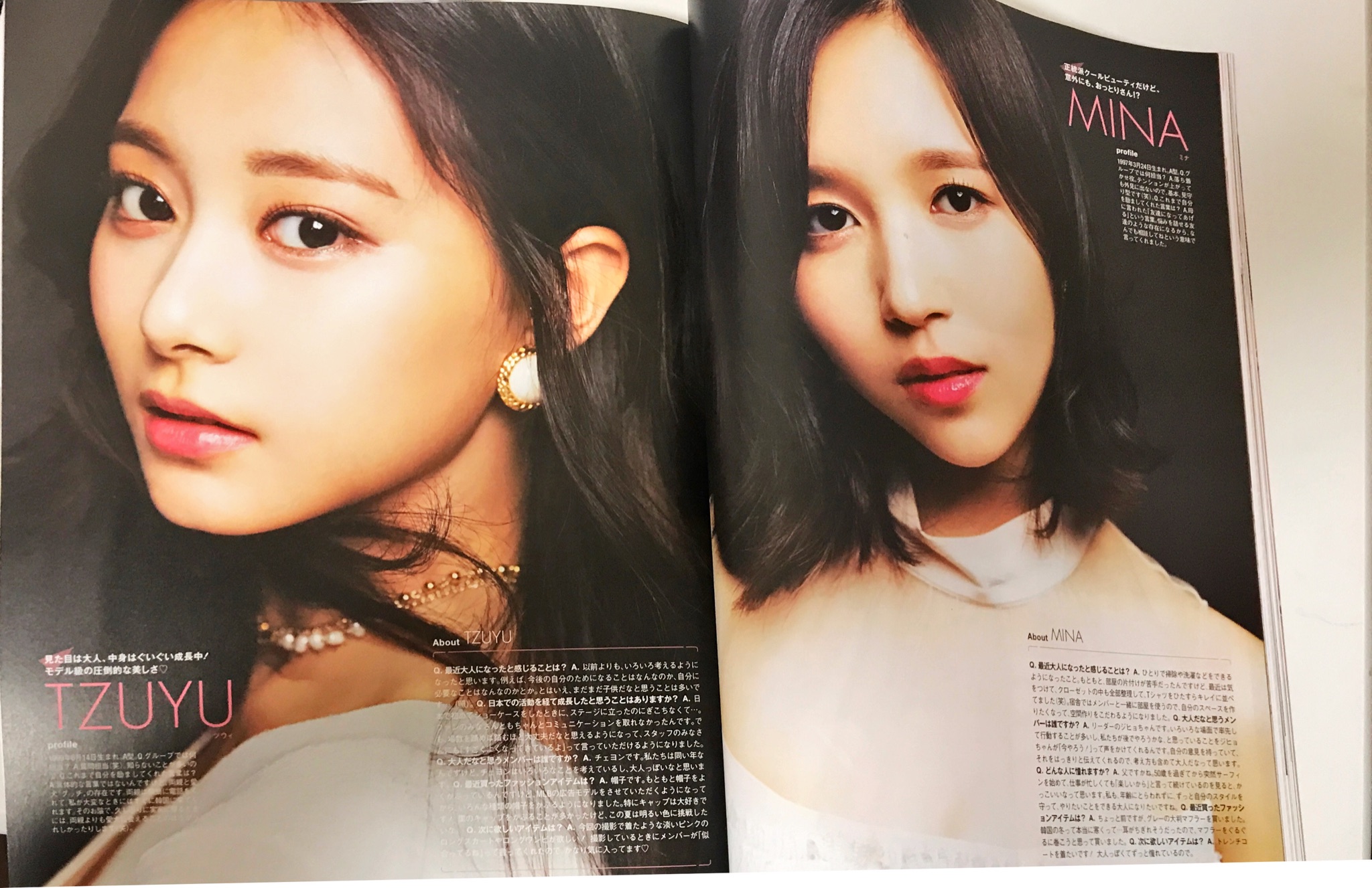 18 Mitzu Pics 18 Japanese Magazine Mina X Tzuyu Cheer Up Baby