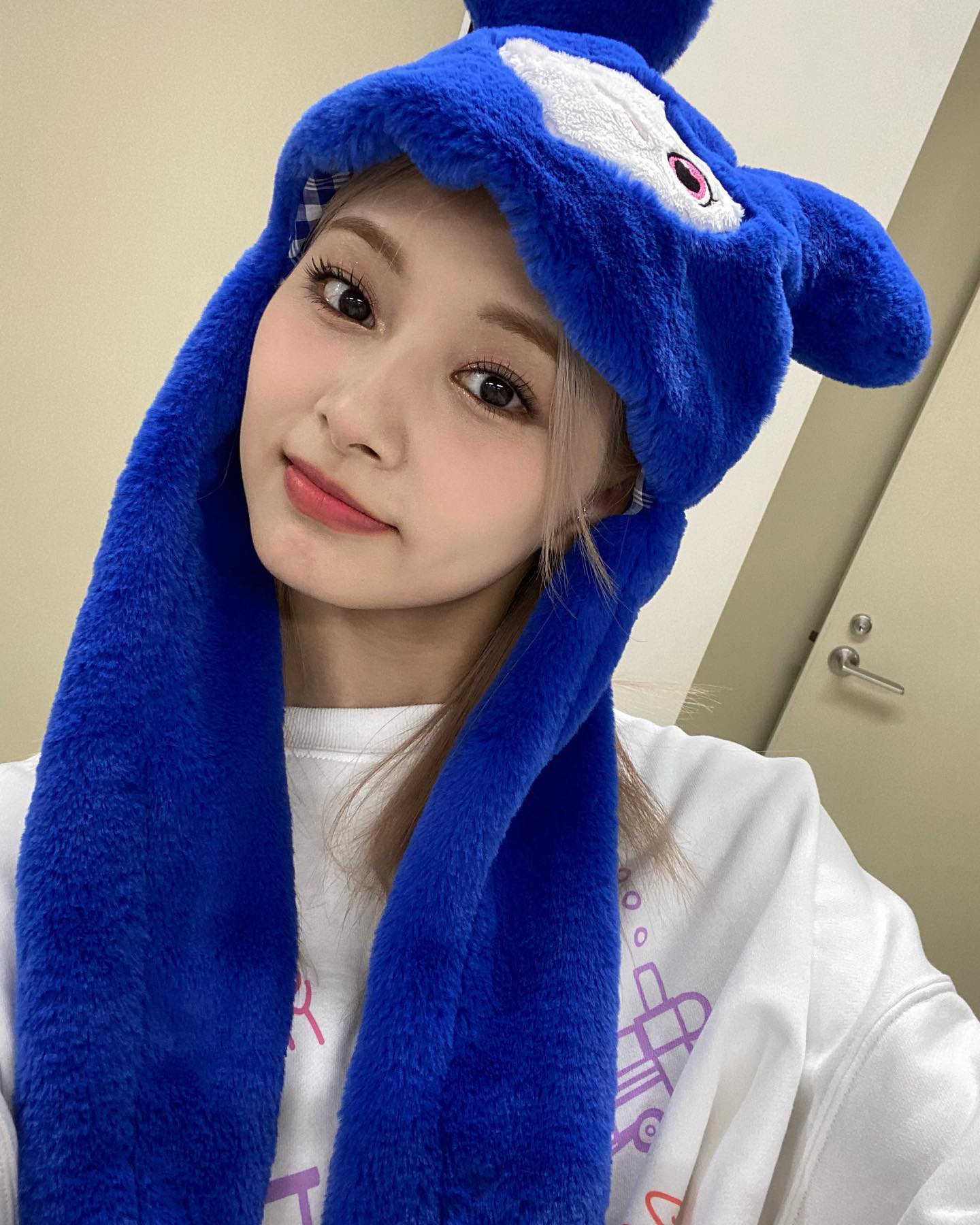 twice small doll tzuvely hat (Chou Tzuyu Fan Meeting 2).jpg