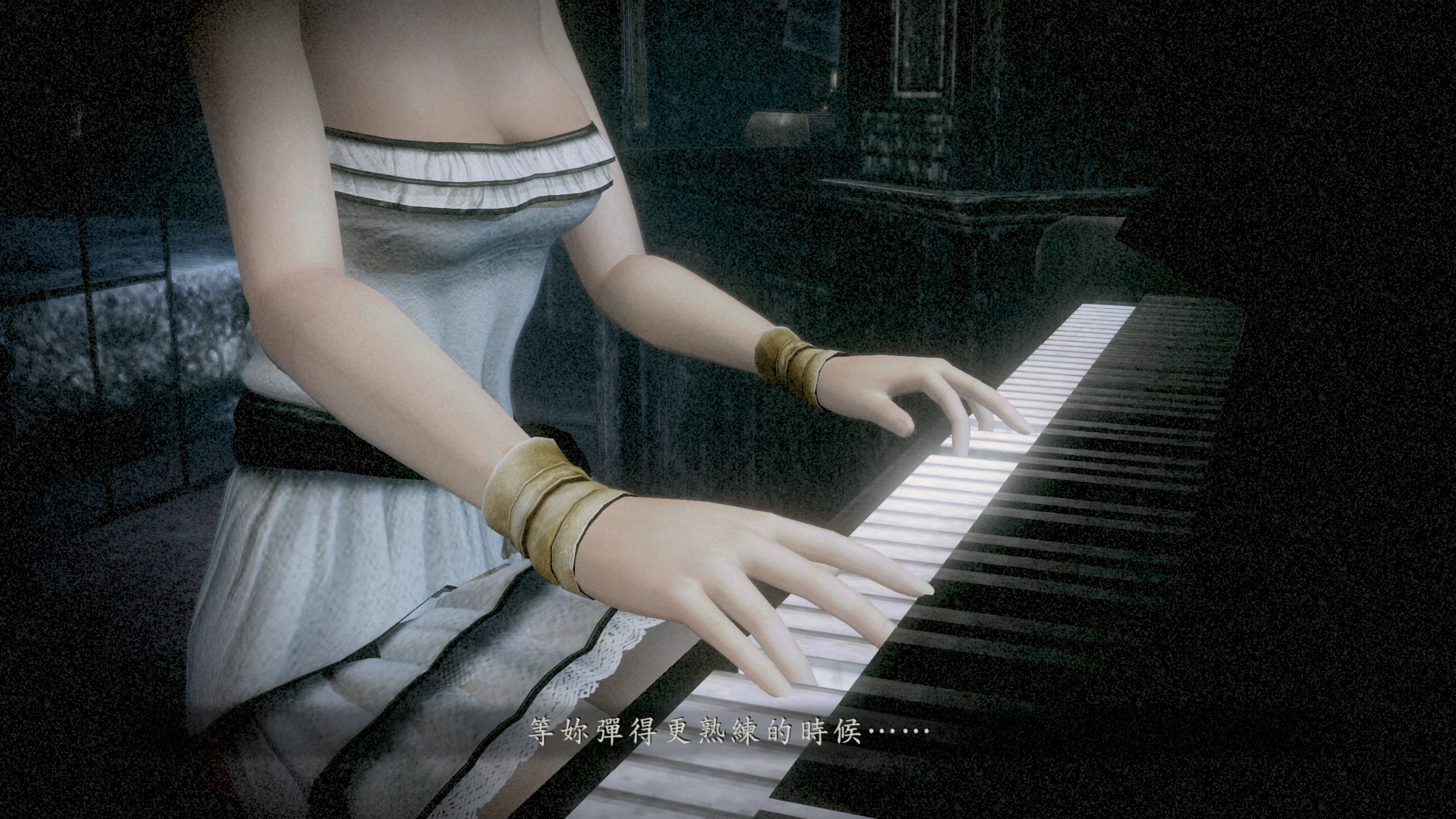 playing piano